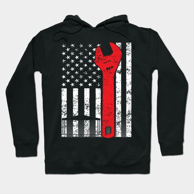 American Stagehand Hoodie by RelevantArt